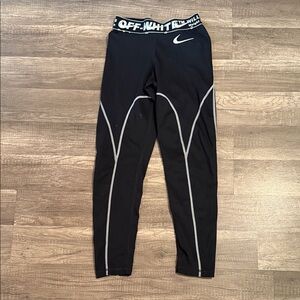 Off-White Black and White Leggings